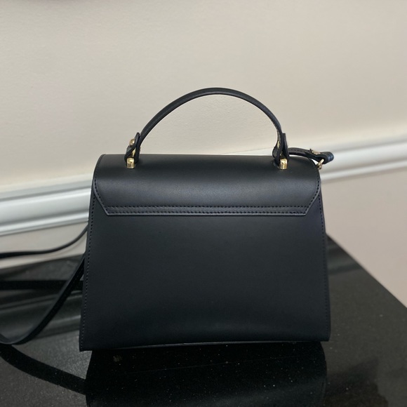 Camelia Roma leather shoulder Black handbag - Picture 4 of 14